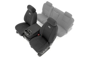 Chevrolet Silverado 1500 Seat Covers - Front - Rough Country - Neoprene - '07-'13
